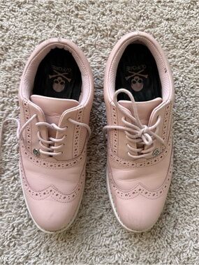 G/FORE Blush Leather Sneakers